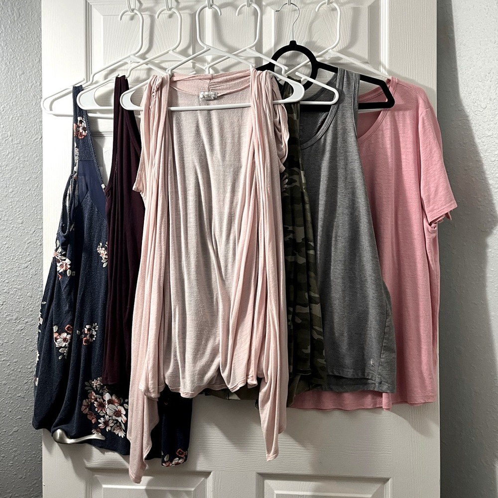 Lot of summer tops